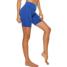 Load image into Gallery viewer, Women Sports Pants 3/4 Gym Sport Woman Tights Casual Cropped Female Leggings For Fitness Women Yoga Pants with Side Pockets