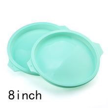 Load image into Gallery viewer, Silicone Layered Cake Round Shape Mold Kitchen Bakeware DIY Desserts Baking Mold Mousse Cake Moulds Baking Pan Tools