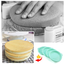 Load image into Gallery viewer, Silicone Layered Cake Round Shape Mold Kitchen Bakeware DIY Desserts Baking Mold Mousse Cake Moulds Baking Pan Tools