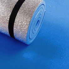 Load image into Gallery viewer, Aluminum Foil EVA Yoga Mat Non-Slip Gymnastics Fitness Pad On For Outdoor Picnic Beach Camping Mat Moisture-Proof 180x50x0.6cm