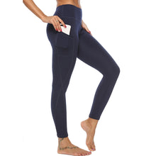 Load image into Gallery viewer, Women Sports Pants 3/4 Gym Sport Woman Tights Casual Cropped Female Leggings For Fitness Women Yoga Pants with Side Pockets