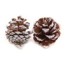 Load image into Gallery viewer, 10pcs Artificial Flowers Pineapple Grass Artificial Pine Nuts Cones for Wedding Christmas Tree Wreath DIY Scrapbooking Decor