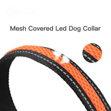 Load image into Gallery viewer, MASBRILL LED Dog Collar Luminous Pet Products Safety Stylish Flashing Glow Necklace Waterproof Reflective Pet Dog Accessories