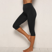Load image into Gallery viewer, Women Sports Pants 3/4 Gym Sport Woman Tights Casual Cropped Female Leggings For Fitness Women Yoga Pants with Side Pockets