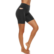 Load image into Gallery viewer, Women Sports Pants 3/4 Gym Sport Woman Tights Casual Cropped Female Leggings For Fitness Women Yoga Pants with Side Pockets
