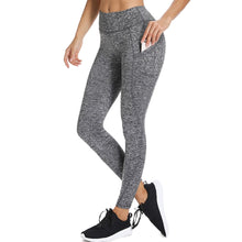 Load image into Gallery viewer, Women Sports Pants 3/4 Gym Sport Woman Tights Casual Cropped Female Leggings For Fitness Women Yoga Pants with Side Pockets