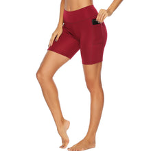 Load image into Gallery viewer, Women Sports Pants 3/4 Gym Sport Woman Tights Casual Cropped Female Leggings For Fitness Women Yoga Pants with Side Pockets