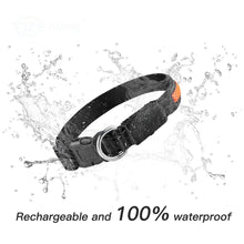 Load image into Gallery viewer, MASBRILL LED Dog Collar Luminous Pet Products Safety Stylish Flashing Glow Necklace Waterproof Reflective Pet Dog Accessories