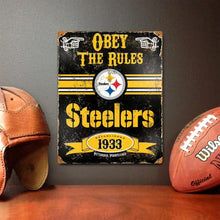 Load image into Gallery viewer, Party Animal NFL Embossed Metal Vintage Pub Signs
