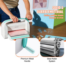 Load image into Gallery viewer, VEVOR 6/9in Manual Die Cutting Embossing Machine Mini Opening Scrapbooking Handmake Tools for DIY Art Craft Card Decorations