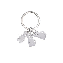 Load image into Gallery viewer, Child Mother Kid Personalized Keychain Custom Name Key Chain Boy Girl Dog Cat Gift For Women Man Family Mom Dad Original Jewelry