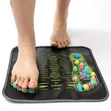Load image into Gallery viewer, Foot Massage Yoga Mat Pebble Road Body Pain Health Fitness Foot Mat Toe Pressure Blood Circulation Plate Mat - 1 pcs 35x35cm
