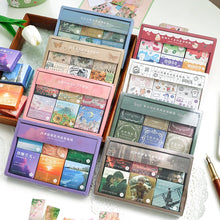 Load image into Gallery viewer, JIANQI 300pcs/pack Cute Stickers Film Paper Junk Journal Art Collage DIY Photo Album DIY Craft Scrapbooking School Supplies