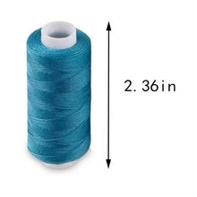 Load image into Gallery viewer, 24 Color Sewing Thread 100 Polyester Yarn Sewing Thread Roll Machine Hand Embroidery 200 Yard Each Spool For Home Sewing Kit