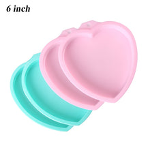 Load image into Gallery viewer, Silicone Layered Cake Round Shape Mold Kitchen Bakeware DIY Desserts Baking Mold Mousse Cake Moulds Baking Pan Tools