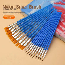 Load image into Gallery viewer, 10/50 PCS Paint Brush Kids Model Canvas Painting Paintings Detail Essential Props for Painting Art Artist Accessories Stationery