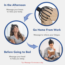 Load image into Gallery viewer, Electric Octopus Claw Scalp Massager Anti-stress Relief Headache Stimulation Vibration Head Massager Scratcher