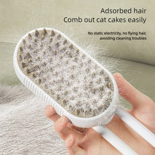 Load image into Gallery viewer, 3-in-1 Dog Hair Brush Cat Hair Brush Electric Pet Cleaning Brush Steam Spray Brush Massage Hair Removal Comb Anti Flying Brush