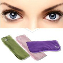Load image into Gallery viewer, Yoga Eye Pillow Silk Cassia Seed Lavender Relaxation Mask Aromatherapy