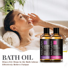 Load image into Gallery viewer, 100ml Lavender Essential Oil Pure Natural Essential Oils for Help Sleeping Relaxing Diffuser Aroma Oil Rose Bergamot Ylang Ylang