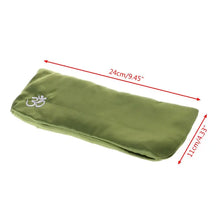 Load image into Gallery viewer, Yoga Eye Pillow Silk Cassia Seed Lavender Relaxation Mask Aromatherapy