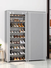 Load image into Gallery viewer, Dustproof Shoe Storage Rack Organizer Multilayer Nonwoven Shoes Storage Cabinet Home Hallway Space-saving Cabinets Shoe Shelf