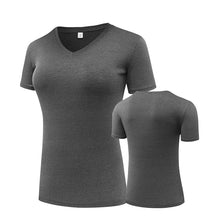 Load image into Gallery viewer, Fitness Women Shirts Quick Drying T Shirt Elastic Yoga Sport Tights Gym Running Tops Short Sleeve Tees Blouses Jersey camisole