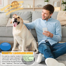 Load image into Gallery viewer, 4/6Pcs Recordable Dog Training Buttons With Light Pet Interactive Dog Cat Pet Training Buzzer Talking Button Intelligence Toy