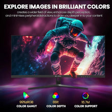 Load image into Gallery viewer, 30" Curved Gaming Monitor, 144Hz(HDMI)/200Hz(DP) Ultrawide Computer Monitor, WFHD(2560 * 1080P) VA Screen,21:9,1500R