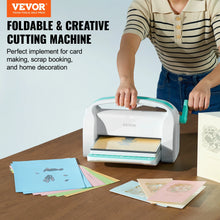 Load image into Gallery viewer, VEVOR 6/9in Manual Die Cutting Embossing Machine Mini Opening Scrapbooking Handmake Tools for DIY Art Craft Card Decorations