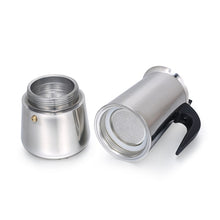 Load image into Gallery viewer, Stainless Steel Coffee Maker Coffee Pot Moka Pot Geyser Coffee Makers Kettle Coffee Brewer Latte Percolator Stove Coffee Tools