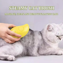 Load image into Gallery viewer, Cat Steam Brush Steam Brush 3in1 Electric Spray Cat Hair Brush Massage Pet Beauty Massage Comb Soft Silicone Hair Removal Comb