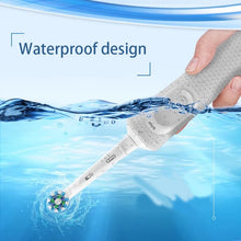Load image into Gallery viewer, Oral B Vitality Cross Action Electric Toothbrush Rechargeable With 2 Minutes Timer Rotation Clean White Teeth Black/White Brush