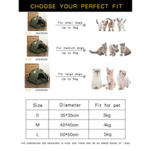 Load image into Gallery viewer, Pet Tent Bed Cats House Supplies Products Accessories Warm Cushions Furniture Sofa Basket Beds Winter Clamshell Kitten Tents Cat