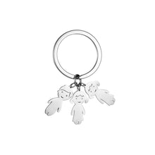 Load image into Gallery viewer, Child Mother Kid Personalized Keychain Custom Name Key Chain Boy Girl Dog Cat Gift For Women Man Family Mom Dad Original Jewelry