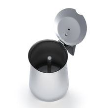 Load image into Gallery viewer, Stainless Steel Coffee Maker Coffee Pot Moka Pot Geyser Coffee Makers Kettle Coffee Brewer Latte Percolator Stove Coffee Tools