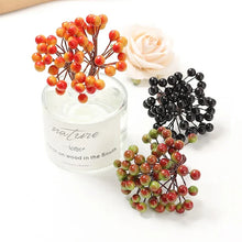 Load image into Gallery viewer, 50Heads Artificial Berry Fake Flowers Christmas Decoration Xmas Tree Ornaments Foam Berry For Home Decor DIY Garland Accessories