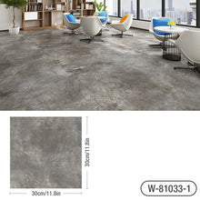 Load image into Gallery viewer, Simulated Marble Tile Floor Sticker PVC Waterproof Self-adhesive for Living room Toilet Kitchen Home Floor Decor 3d Wall sticker