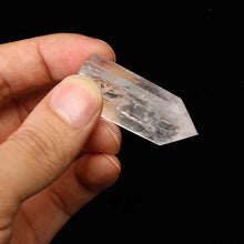 Load image into Gallery viewer, 30-40mm Natural White Clear Quartz Crystal Point Wand Obelisk Reiki Healing Treatment Stone Ore Rock