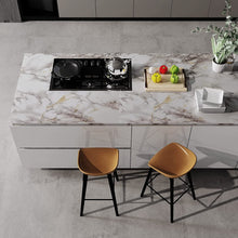 Load image into Gallery viewer, 6M Vinyl Oil Proof Marble Wallpaper for Kitchen Countertop Cabinet Shelf PVC Self-Adhesive Waterproof Contact Paper for Bathroom