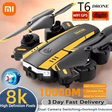 Load image into Gallery viewer, Xiaomi T6 Drone 8k Profesional 4K HD GPS Camera Obstacle Avoidance Aerial Photography Optical Flow Foldable Quadcopter Gift 1KM