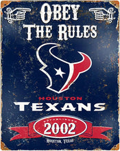 Load image into Gallery viewer, Party Animal NFL Embossed Metal Vintage Pub Signs