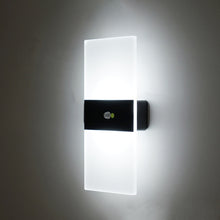 Load image into Gallery viewer, USB Rechargeable Wall Lights Home Indoor Motion Sensor Lighting Bedroom Bedside Lamp Corridor Stairway Decor Lights Wall Lamp