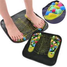 Load image into Gallery viewer, Foot Massage Yoga Mat Pebble Road Body Pain Health Fitness Foot Mat Toe Pressure Blood Circulation Plate Mat - 1 pcs 35x35cm