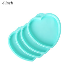 Load image into Gallery viewer, Silicone Layered Cake Round Shape Mold Kitchen Bakeware DIY Desserts Baking Mold Mousse Cake Moulds Baking Pan Tools