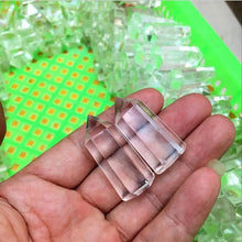 Load image into Gallery viewer, 30-40mm Natural White Clear Quartz Crystal Point Wand Obelisk Reiki Healing Treatment Stone Ore Rock
