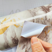 Load image into Gallery viewer, 6M Vinyl Oil Proof Marble Wallpaper for Kitchen Countertop Cabinet Shelf PVC Self-Adhesive Waterproof Contact Paper for Bathroom