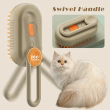 Load image into Gallery viewer, 3-in-1 Dog Hair Brush Cat Hair Brush Electric Pet Cleaning Brush Steam Spray Brush Massage Hair Removal Comb Anti Flying Brush