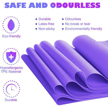 Load image into Gallery viewer, Resistance Bands Set TPE Elastic Band 4 Resistance Levels Exercise Workout Recovery Fitness Yoga Pilates Rehab Strength Training