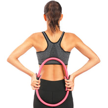 Load image into Gallery viewer, Yoga Fitness Ring Circle Pilates Women Girl Exercise Home Resistance Elasticity Yoga Ring Circle Gym Workout Pilates Accessories